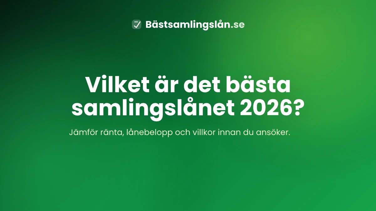 Bästa samlingslånet